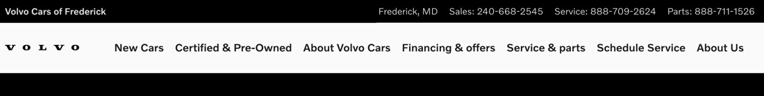 Volvo Cars of Frederick